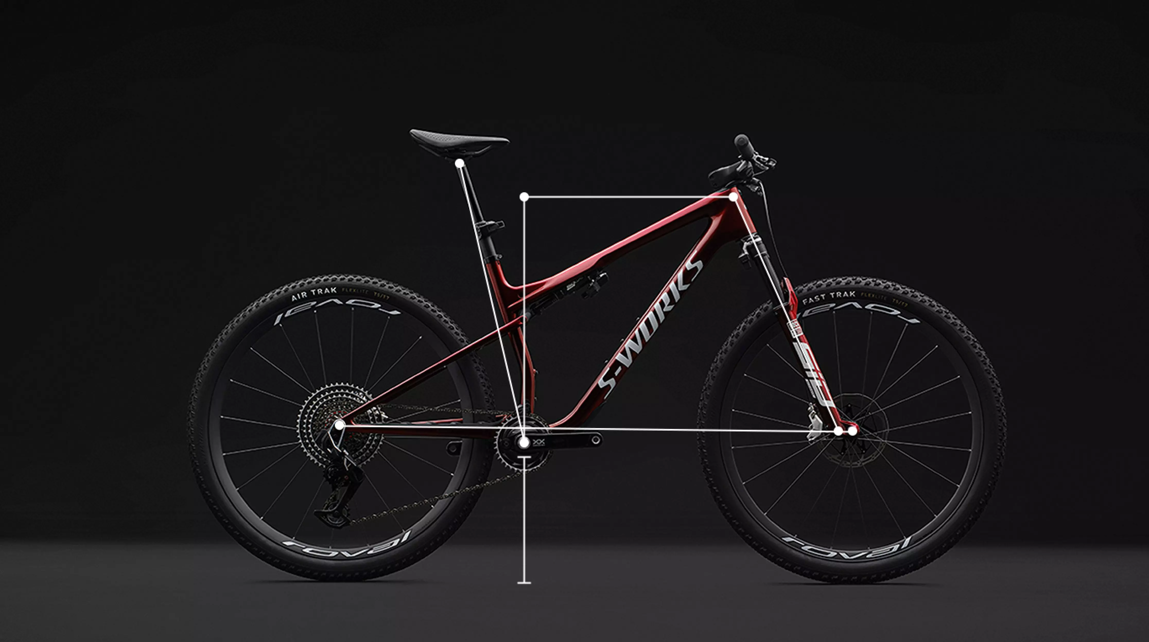 Specialized Epic 9 - Geometria podľa Body Geometry