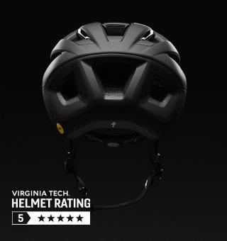 5 Sterne beim Virginia Tech® Helmet Rating™