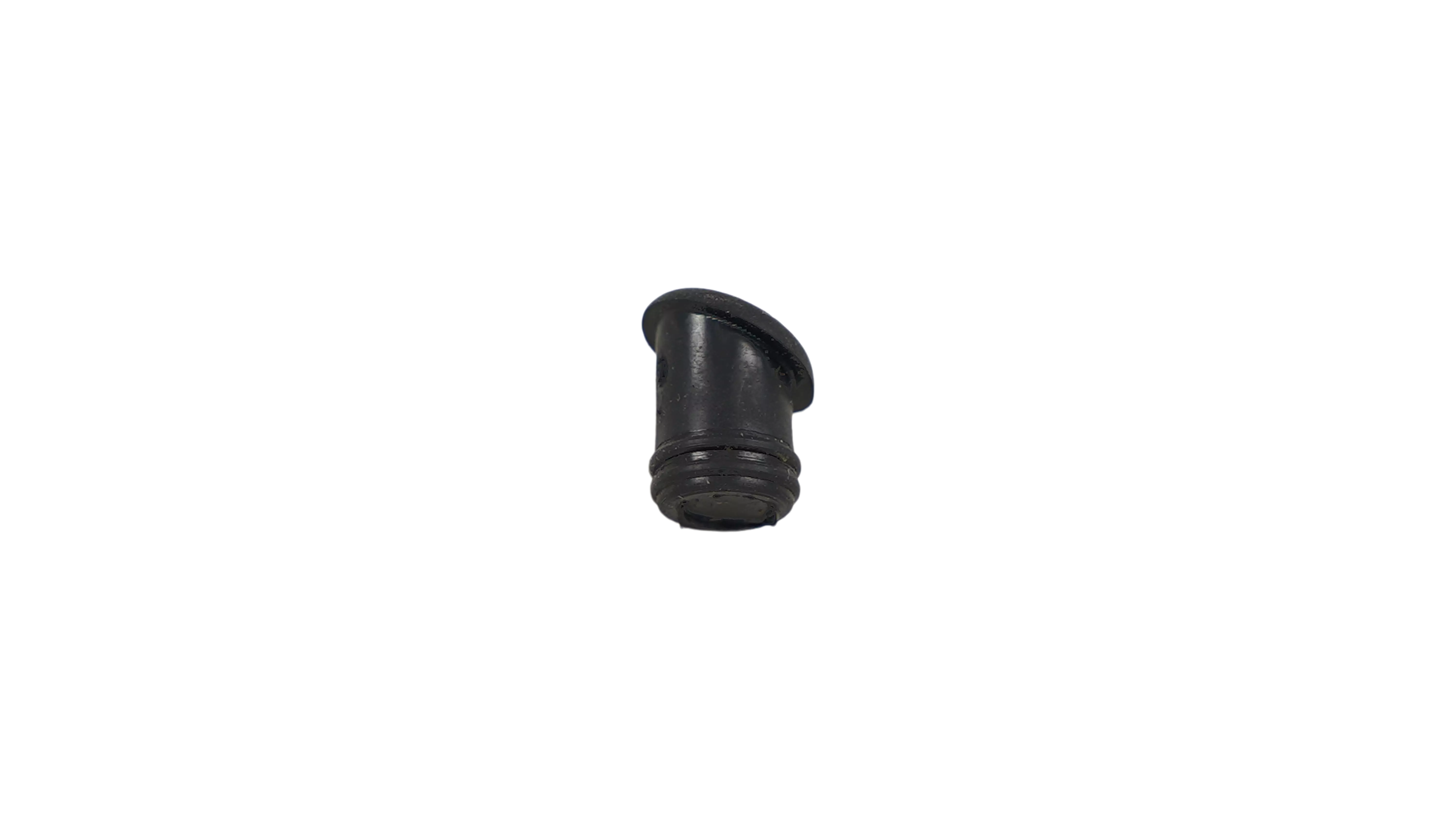 Rubber Cable Port Plug, Angled, 5.85mm